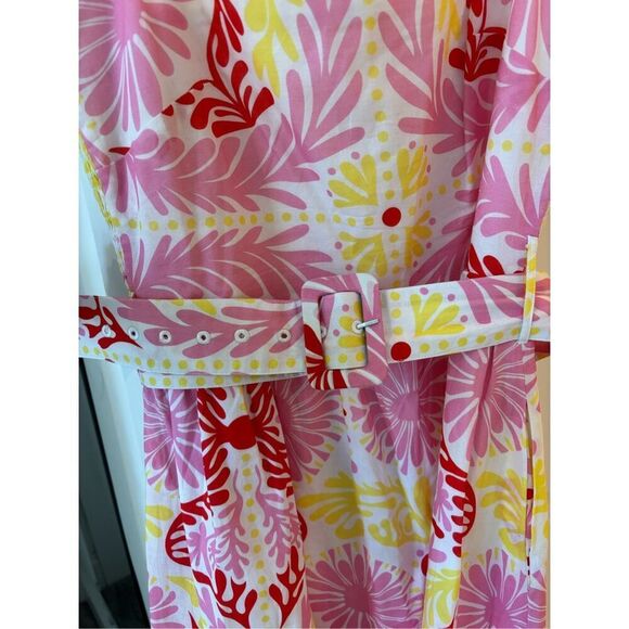 NWOT Sheridan French SAN MIGUEL DRESS IN MIMOSA JARDIN, Small $385 - Picture 5 of 10